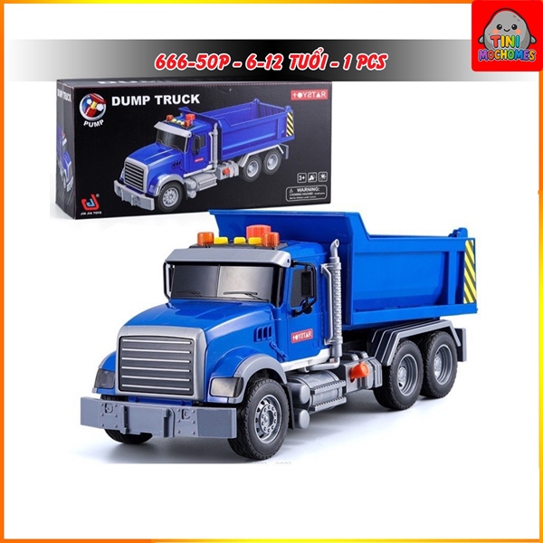 Đồ chơi xe ben xanh biển 666-50P