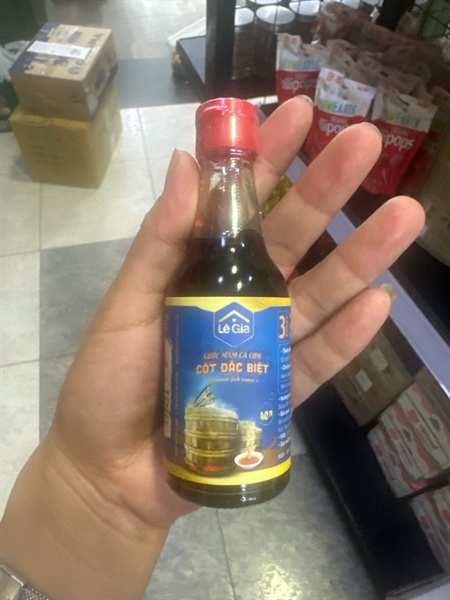 NƯỚC MẮM CỐT LÊ GIA CHAI 60ml