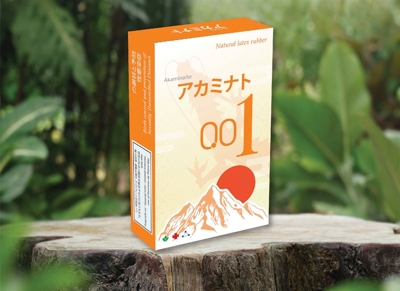 Bao cao su Akaminaito 0.01 (Hộp*9 cái) 2