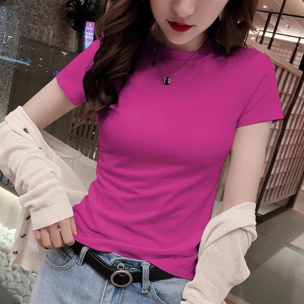 ÁO THUN CỔ TRỤ BODY TAY NGẮN