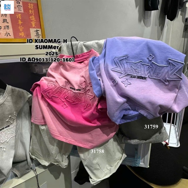 31759- ÁO THUN TÍM LOANG