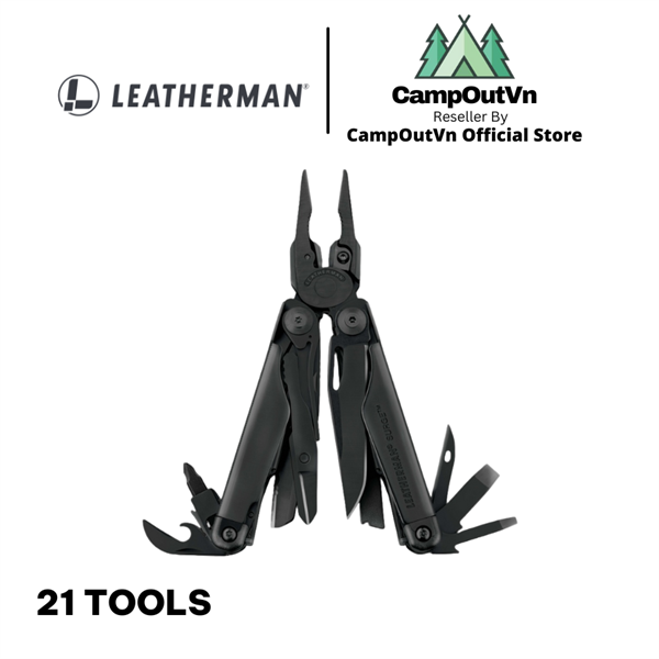 Dụng cụ đa năng Leatherman SURGE® Black