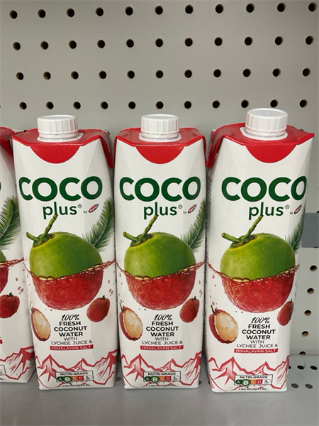 Fresh Coconut Water With Lychee & Himalayan Salt