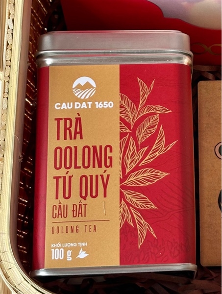 Trà olong tứ quý Cầu Đất 100gr