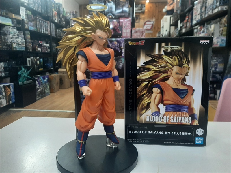 Mua bán (2ND)BANPRESTO BLOOD OF SAIYANS SUPER SAIYAN 3 SON GOKU