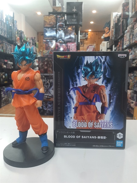 Mua bán (2ND)BANPRESTO BLOOD OF SAIYANS SUPER SAIYAN BLUE SON GOKU