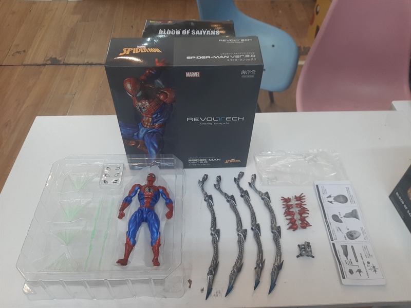 Mua bán (2ND-BONUS CÀNG)REVOLTECH SPIDER-MAN VER 2.0