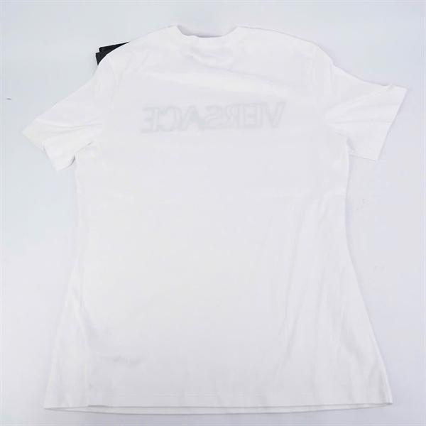 Áo thun Versace trắng in chữ (BQ) KG+