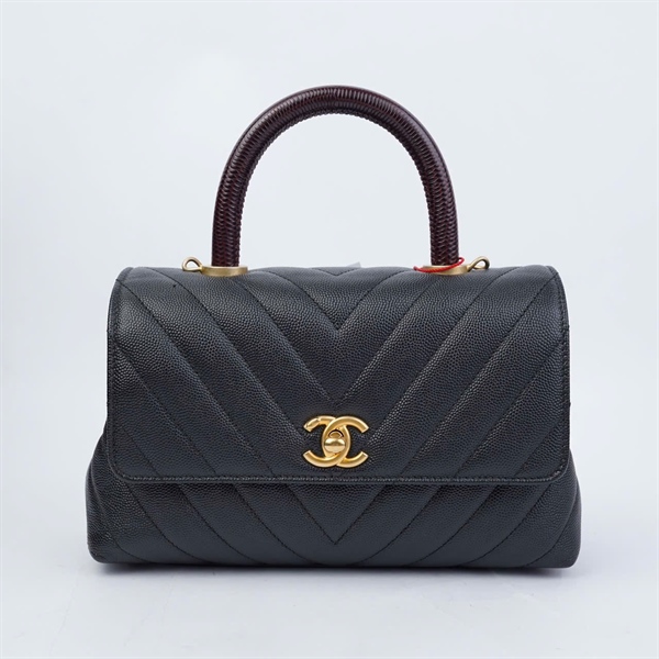 Túi Chanel Coco đen (28776115) sz23 (BMC)+