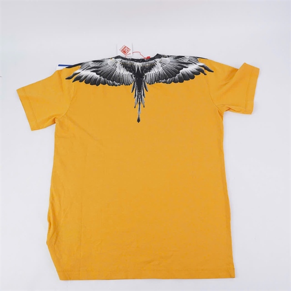 Áo thun Marcelo Burlon vàng in hình đại bàng (BQ) KG+