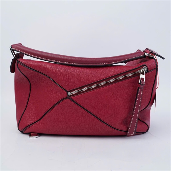 Túi Loewe Puzzle đỏ sz28 (BQ) KG+