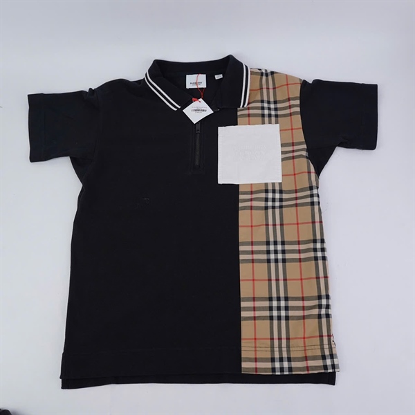 Áo thun BBR đen pha kẻ sọc (BQ) KG+