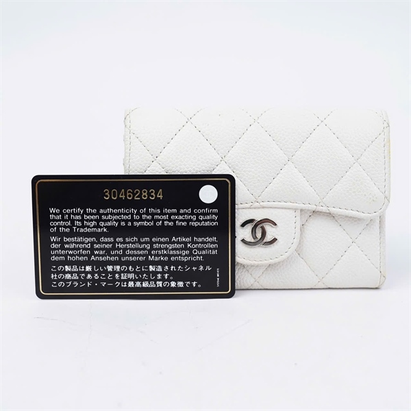 Ví Chanel trắng (30462834) (BQ) KG+
