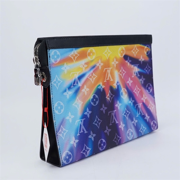 Túi LV Clutch đa sắc sz27 (BQ) KG+