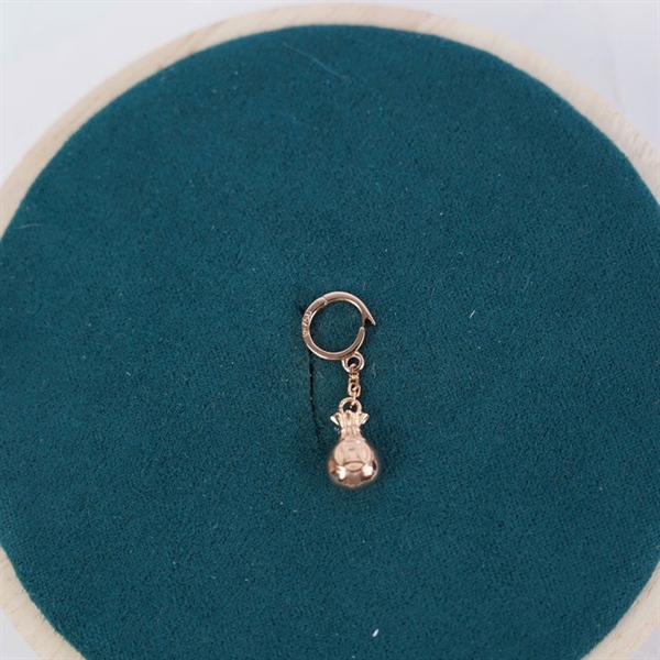 Charm vàng túi tiền móc to +