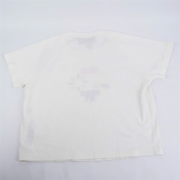 Áo thun GG trắng in họa tiết mặt trời (BQ) KG+