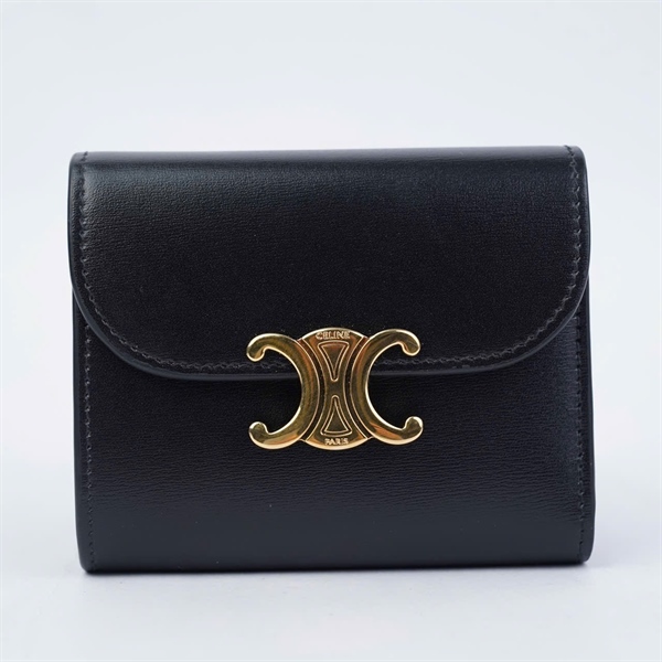 Ví Celine đen gập 3 (BQ) KG+