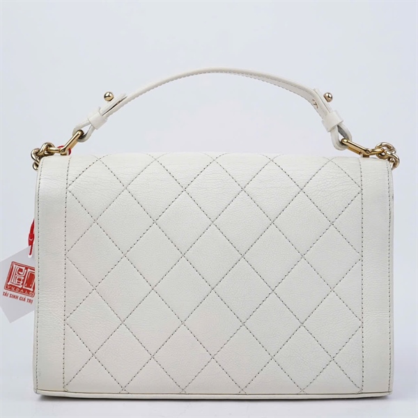 Túi Chanel trắng (23608154) sz24 (HN) KG+
