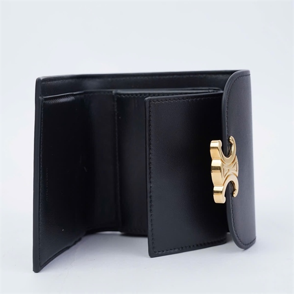 Ví Celine đen gập 3 (BQ) KG+