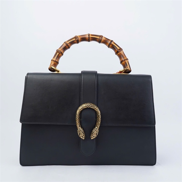 Túi GG Dionysus đen (421999-001998) sz33 (HN) KG+