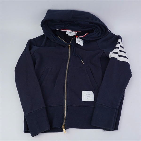 Áo khoác Thom Browne xanh đậm (BQ) KG+