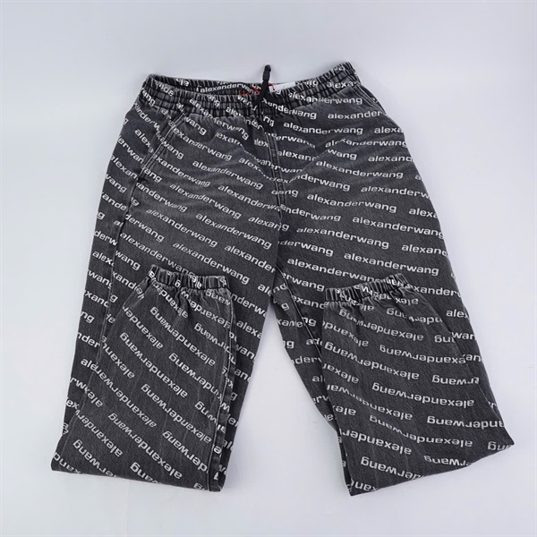 Quần Alexanderwang bò xám in chữ (BQ) KG+