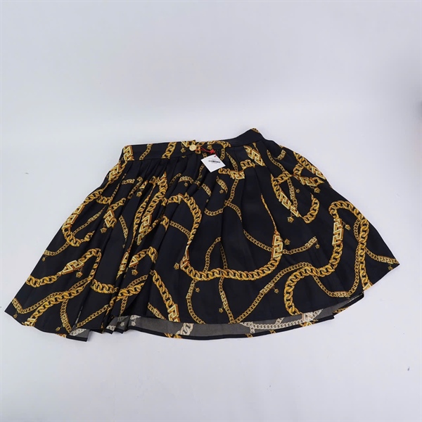 Váy Versace đen in họa tiết (BQ) KG+