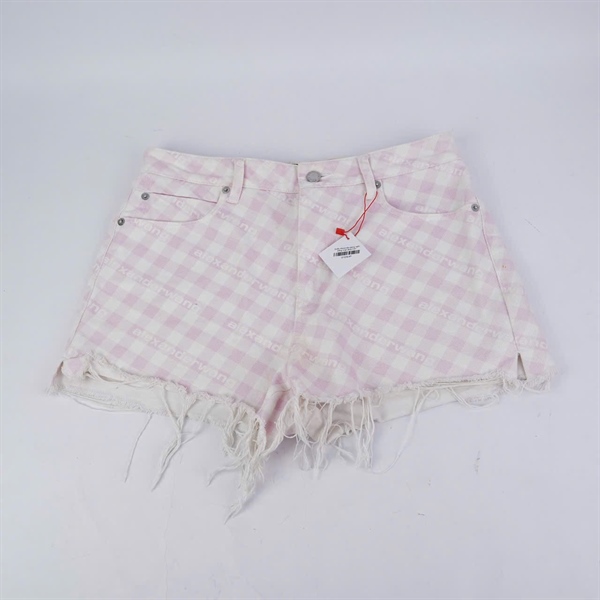 Quần Alexanderwang ngắn hồng nhạt (BQ) KG+