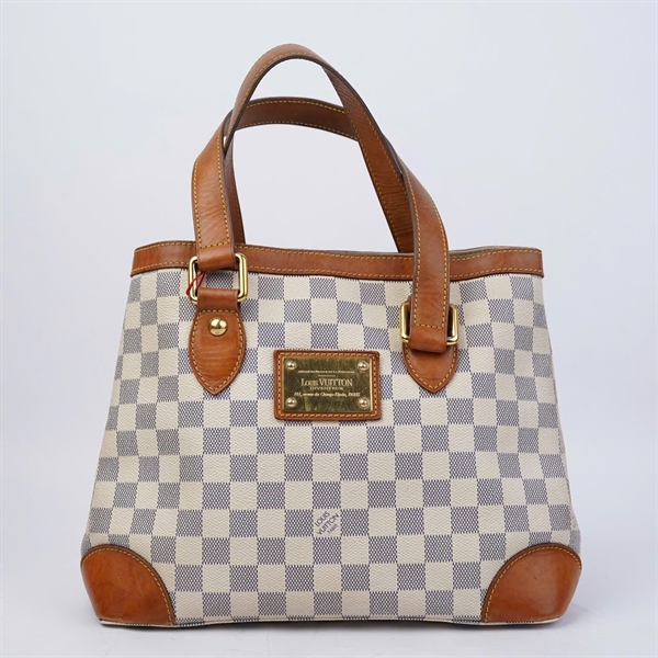 Túi LV Hampstead ô vuông trắng sz31 (HN) KG+