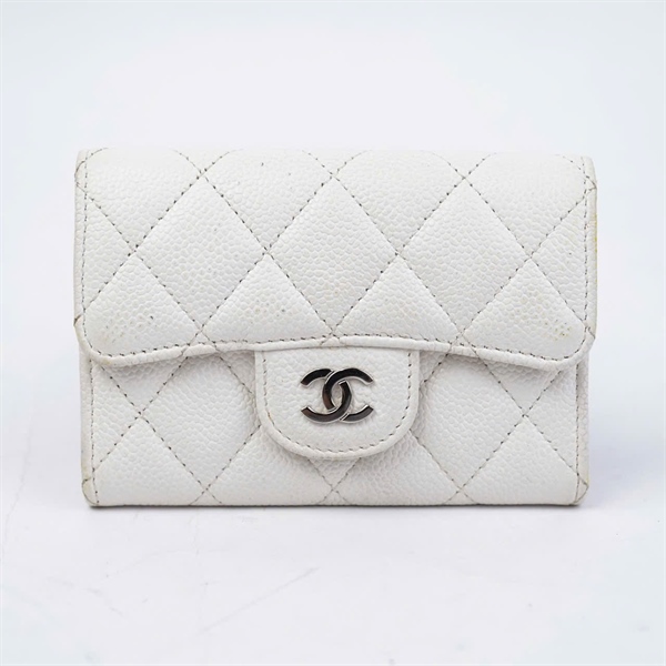 Ví Chanel trắng (30462834) (BQ) KG+