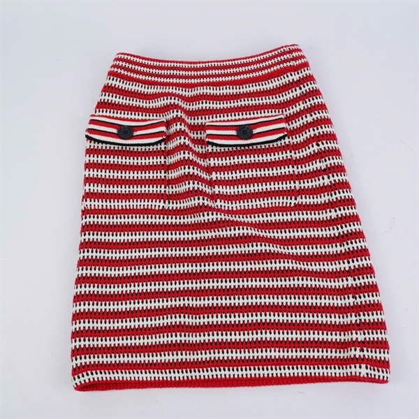 Váy Self-portrait đỏ chất len (BQ) KG+