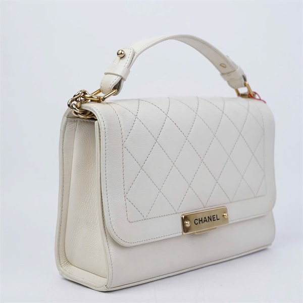 Túi Chanel trắng (23608154) sz24 (HN) KG+