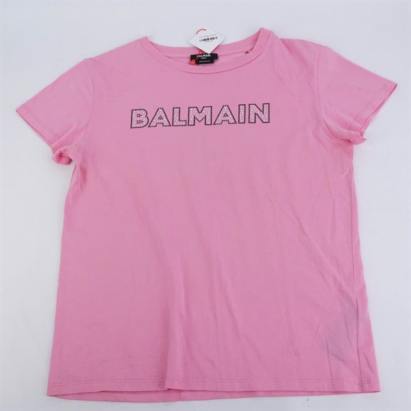 Áo thun Balmain hồng (BQ) KG+