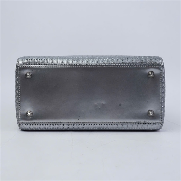 Túi Dior Lady bạc (01-BO-1116) szM (BQ) KG+