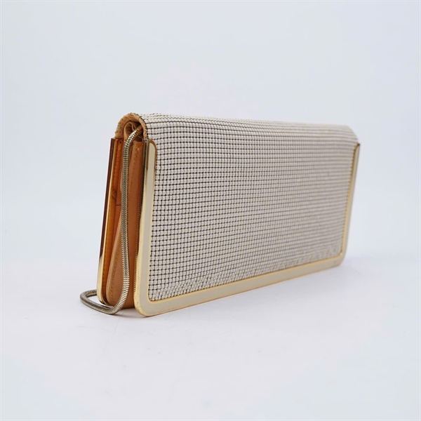 Túi Glomesh đính cườm kèm ví card sz25 (HN) KG+