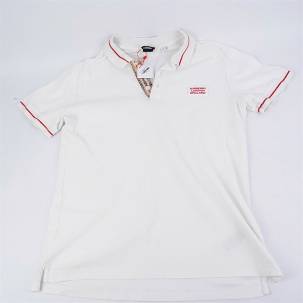 Áo thun BBR trắng in logo đỏ (BQ) KG+