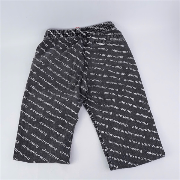 Quần Alexanderwang bò xám in chữ (BQ) KG+