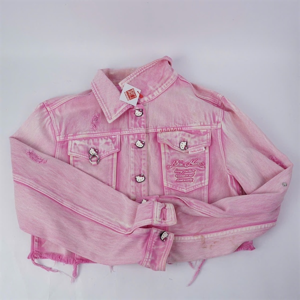 Áo khoác 13De Marzo hồng chất bò (BQ) KG+