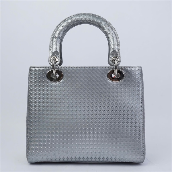 Túi Dior Lady bạc (01-BO-1116) szM (BQ) KG+