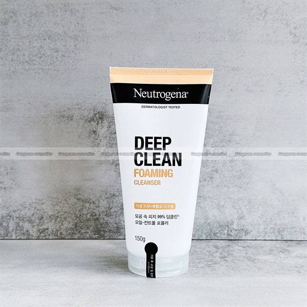 Srm Neutrogena deep clean foaming 150g