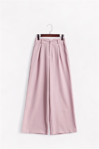 Quần Culottes Vải Xước Ý