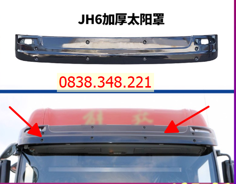 Chắn nắng faw jh6