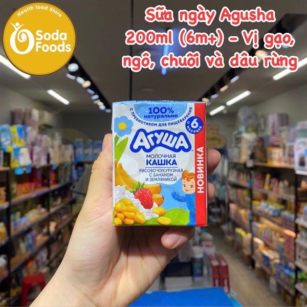 Sữa ngày Agusha 200ml (6m+)
