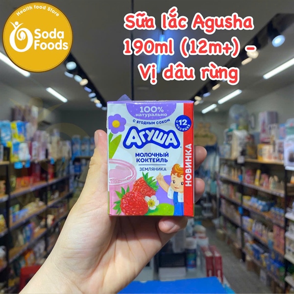Sữa lắc Agusha 190ml (12m+)