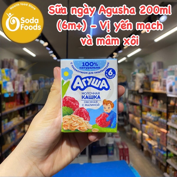 Sữa ngày Agusha 200ml (6m+)
