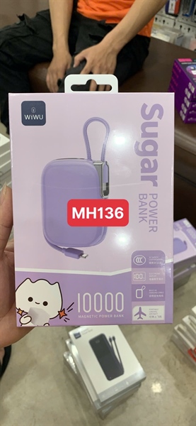 Sạc dự phòng WIWU SUGER MH136 10.000mAh