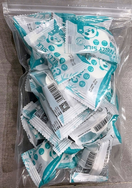 Khăn mặt nén vô trùng Nelly Silk (B*25 cái) - An Phú