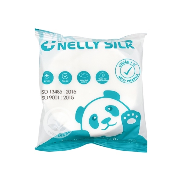 Khăn tắm nén vô trùng Nelly Silk (Túi*4 cái) - An Phú