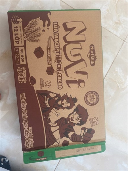 Nuvi có thạch cacao 100ml