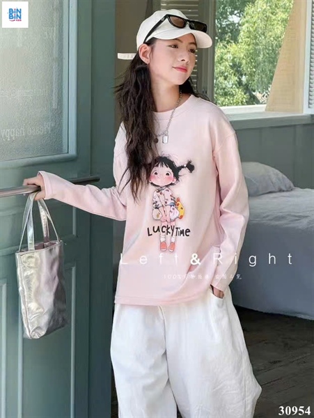 30954- Áo Thun Lucky Time